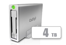 AV Pro 2 Storage Hub USB C External Drive - Charge up to 30W, 2016, 2017 Macbook, Macbook Pro, Thunderbolt 3 PC Compatible - 4TB