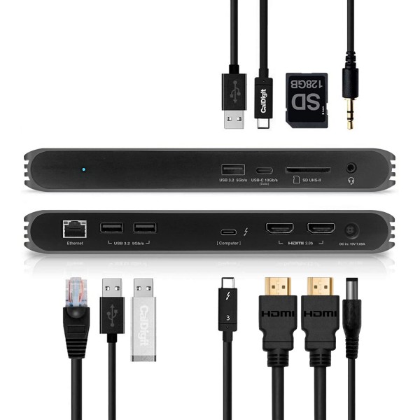 brydning Brandmand langsom USB-C HDMI Dock (0.7m - Space Gray)